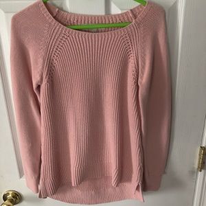 Ann Taylor LOFT: Light Pink Sweater S